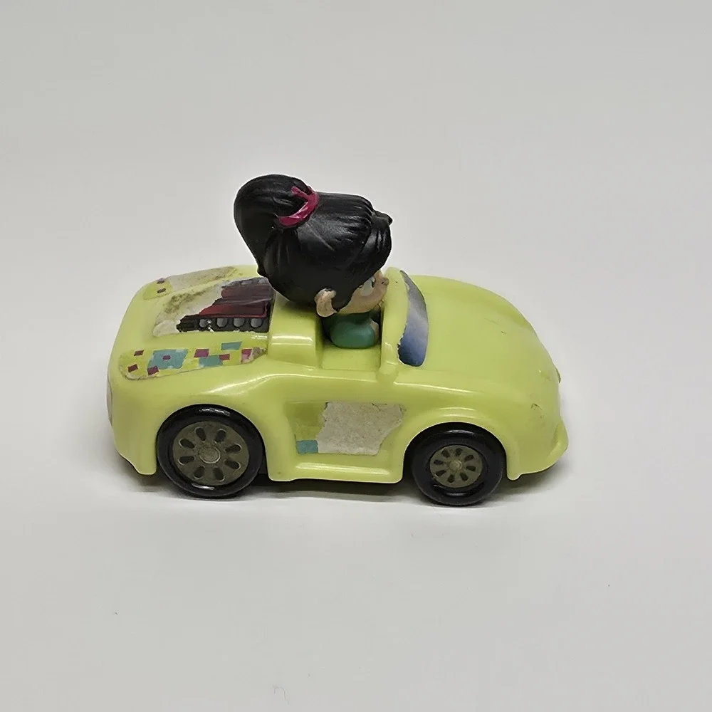 Disney Wreck It Ralph 2 McDonalds Happy Meal Vanellope Yellow Racer Car 2018
